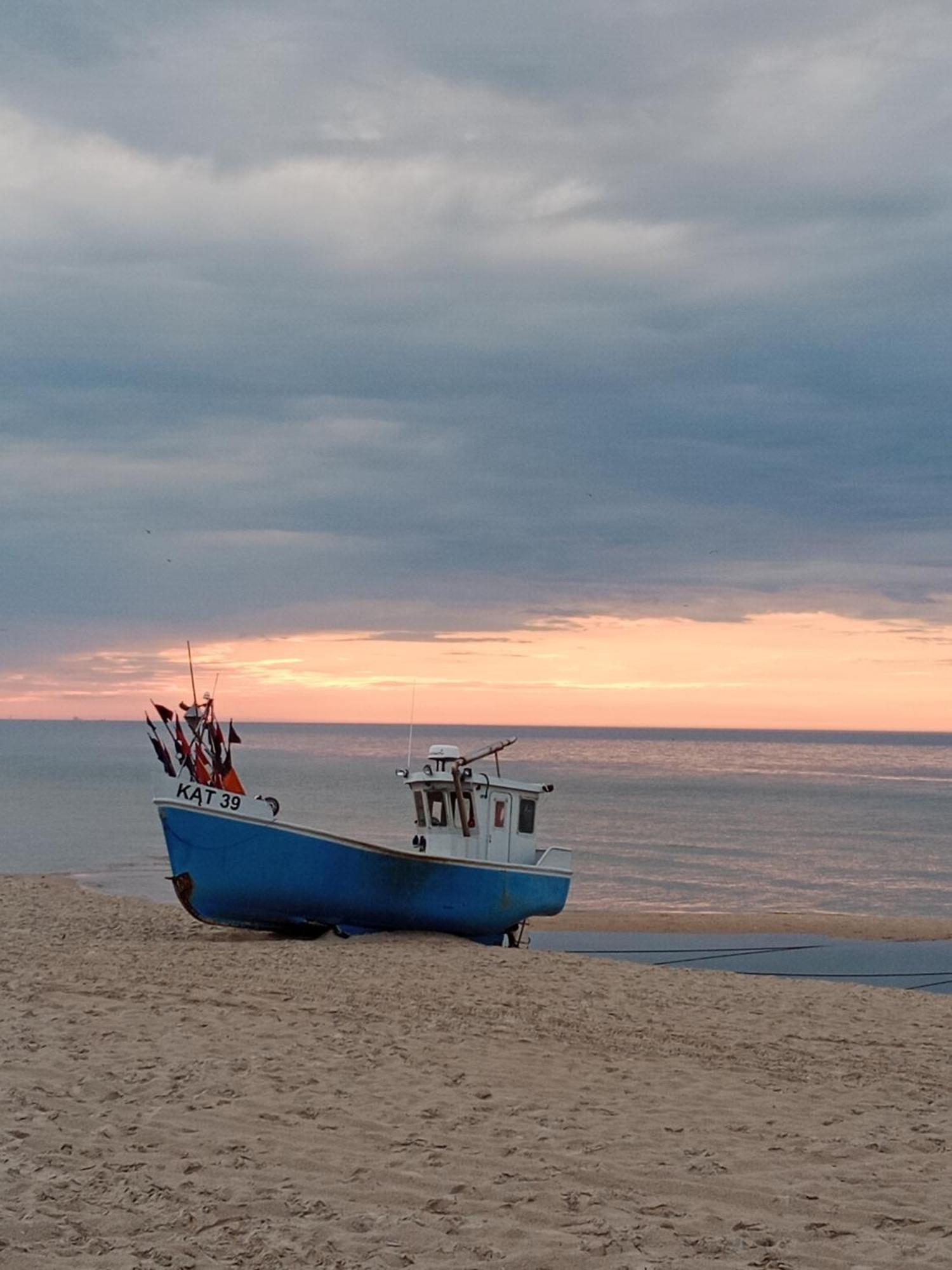 Pokoje Goscinne Sloneczko Kąty Rybackie Exteriér fotografie